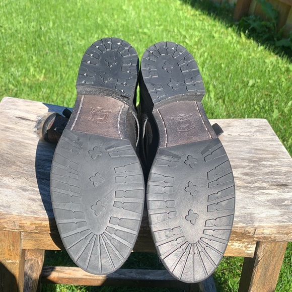 Trask Shearling Lined Moto Boots Brenna - Picture 6 of 13